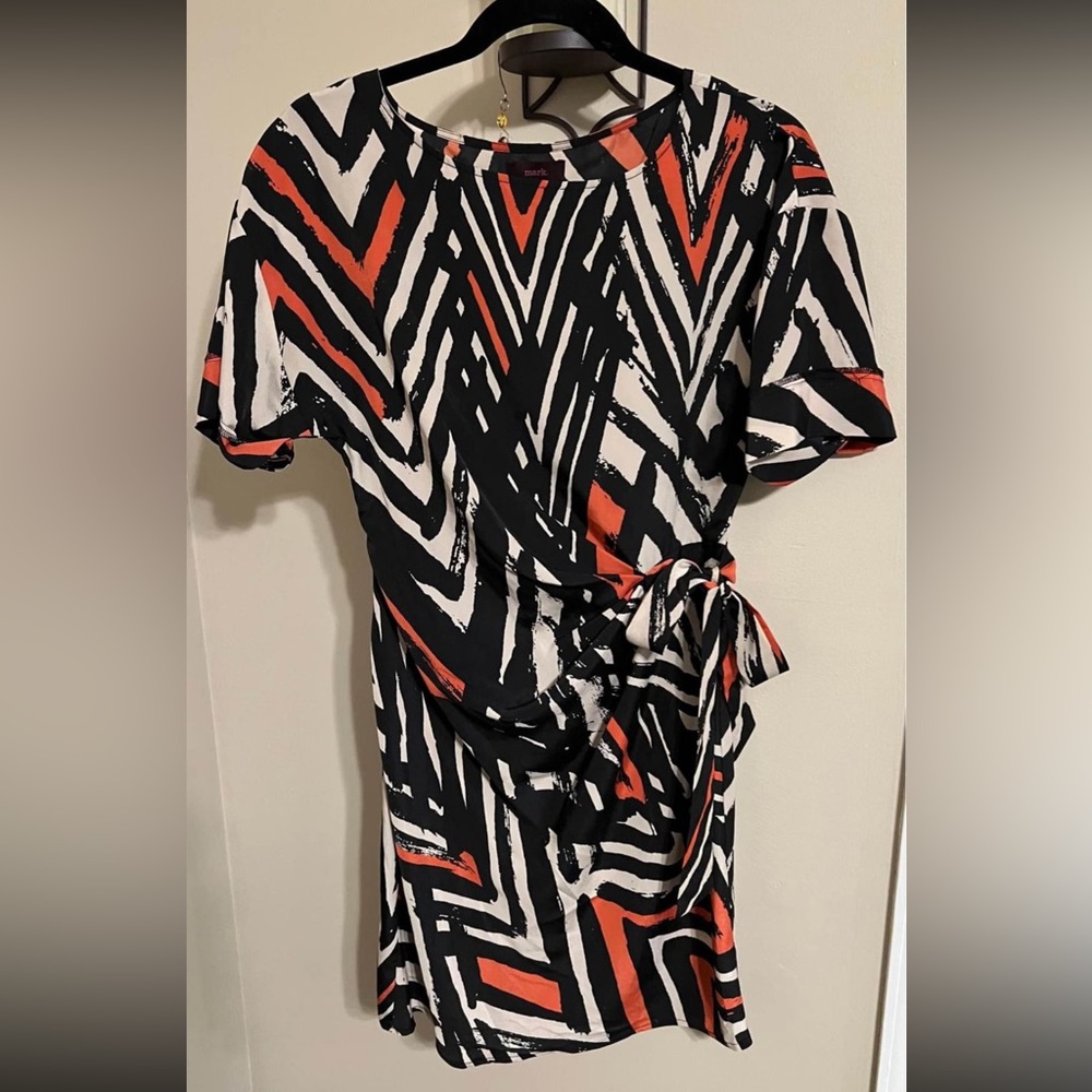 Tan and black dress Size Small